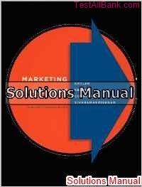 marketing management canadian 14th edition kotler solutions manual