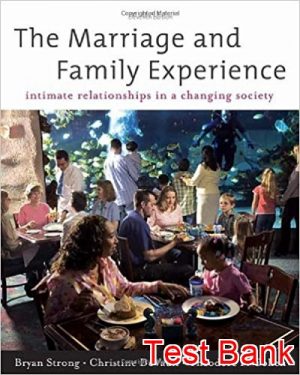 Marriage And Family The Quest For Intimacy 8th Edition Lauer Test Bank