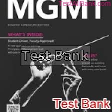 mgmt canadian 2nd edition williams test bank