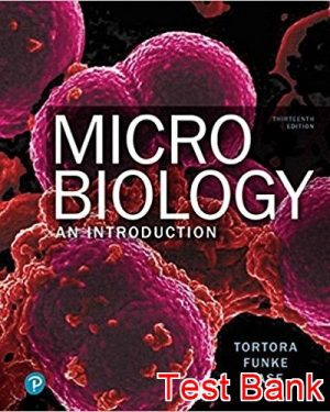 microbiology 13th edition tortora test bank