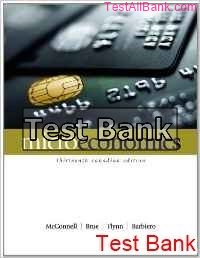 microeconomics 13th edition mcconnell test bank