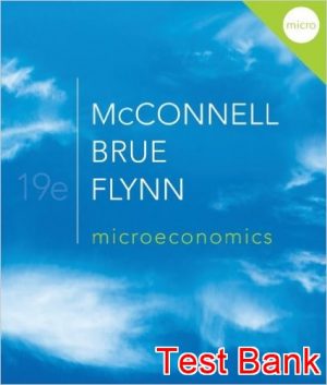 microeconomics 19th edition mcconnell test bank