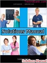 nursing leadership and management 1st edition gaudine solutions manual