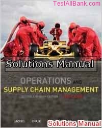 operations and supply management the core 2nd edition jacobs solutions manual