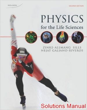 physics for the life sciences 2nd edition zinke solutions manual