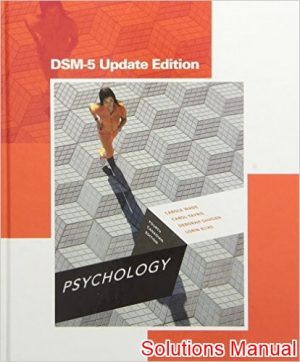 psychology dsm 5 update canadian 4th edition wade solutions manual