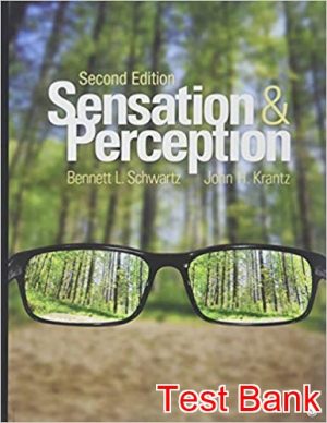 sensation and perception 2nd edition schwartz test bank