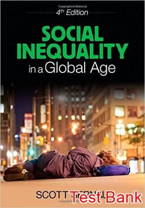 social inequality in a global age 4th edition sernau test bank