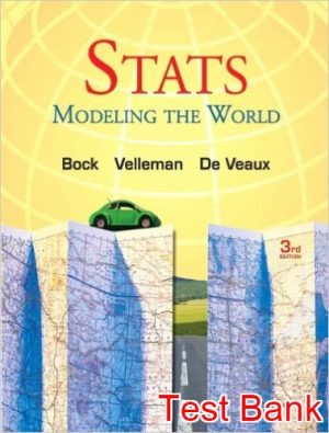 stats modeling the world 3rd edition bock test bank