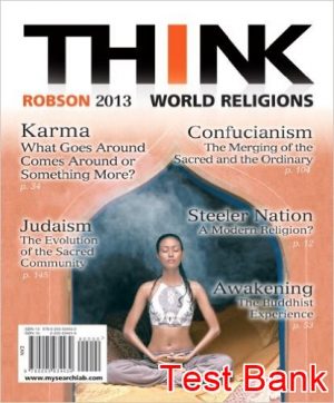 think world religions 2nd edition robson test bank