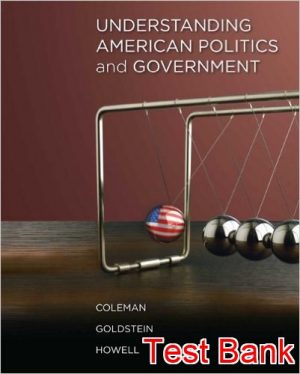 understanding american politics and government 2nd edition colemen test bank