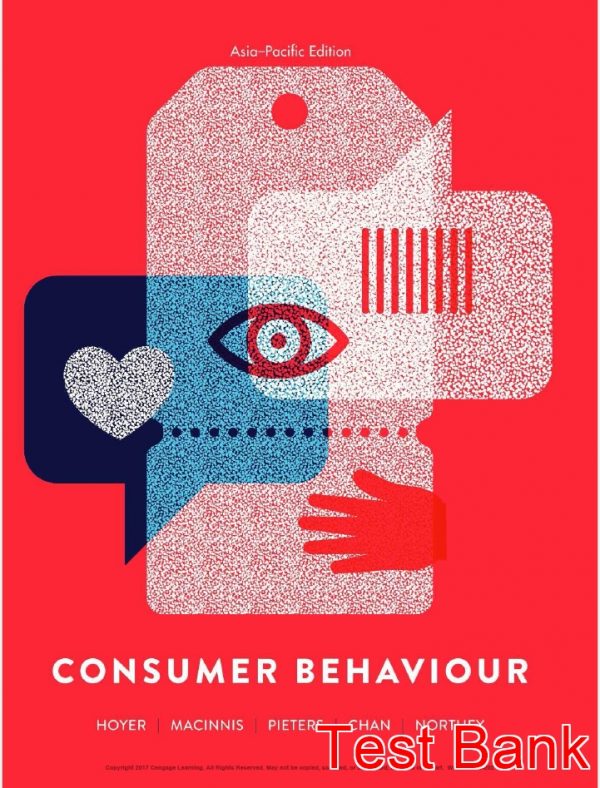 consumer behaviour asia pacific 1st edition hoyer test bank