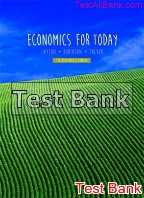 economics for today asia pacific 5th edition layton test bank