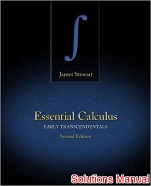 essential calculus early transcendentals 2nd edition stewart solutions manual