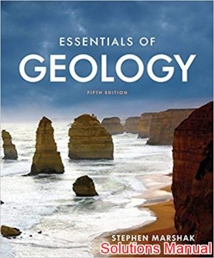 essentials of geology 5th edition marshak solutions manual