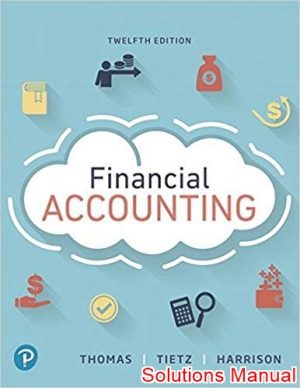 financial accounting 12th edition thomas solutions manual