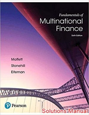 fundamentals of multinational finance 6th edition moffett solutions manual