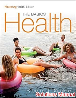 health the basics the mastering health edition 12th edition donatelle solutions manual