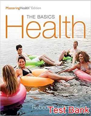 health the basics the mastering health edition 12th edition donatelle test bank