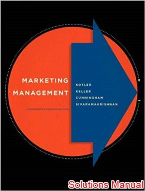 Marketing Management Fourteenth Canadian Edition Canadian 14th Edition 