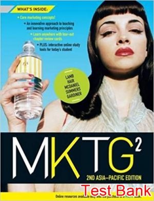 mktg2 asia pacific 2nd edition mcdaniel test bank