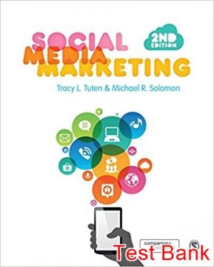 social media marketing 2nd edition tuten test bank