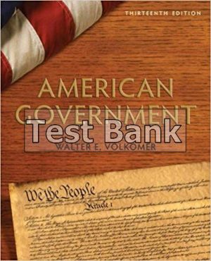 american government 13th edition volkomer test bank