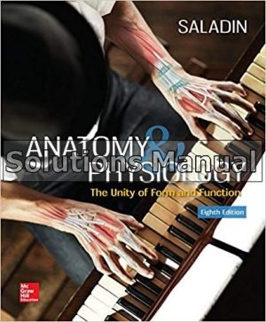 anatomy and physiology the unity of form and function 8th edition saladin solutions manual