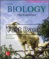 biology the essentials 3rd edition hoefnagels test bank