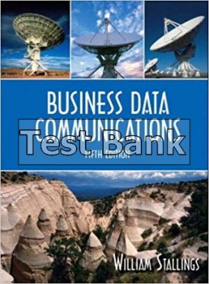 business data communications 5th edition stallings test bank