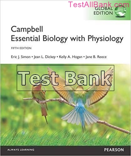 Campbell Essential Biology With Physiology Global 5th Edition Simon ...