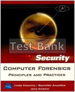 computer forensics principles and practices 1st edition volonino test bank