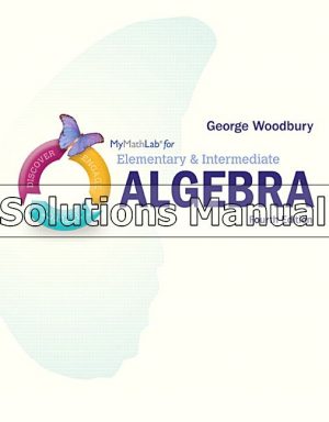 elementary intermediate algebra books a la carte edition 4th edition woodbury solutions manual