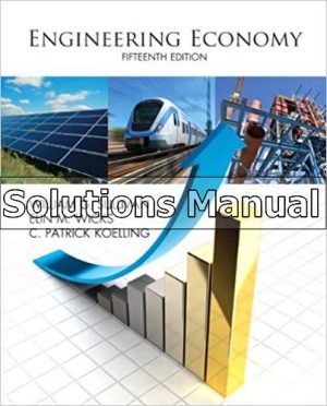 engineering economy 15th edition sullivan solutions manual