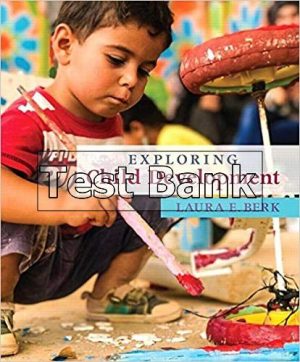 exploring child development 1st edition berk test bank