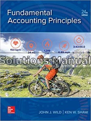 fundamental accounting principles 24th edition wild solutions manual