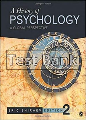 history of psychology a global perspective 2nd edition shiraev test bank