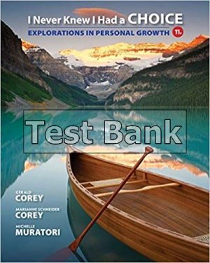 i never knew i had a choice 11th edition corey test bank