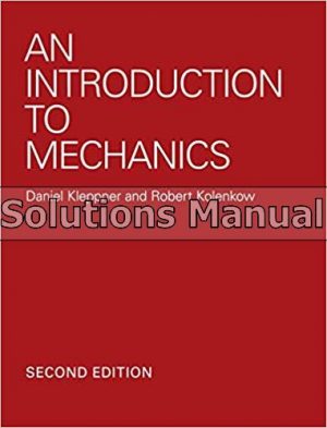 introduction to mechanics 2nd edition kleppner solutions manual