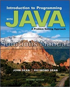 introduction to programming with java 2nd edition dean solutions manual
