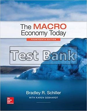 macro economy today 14th edition hill test bank