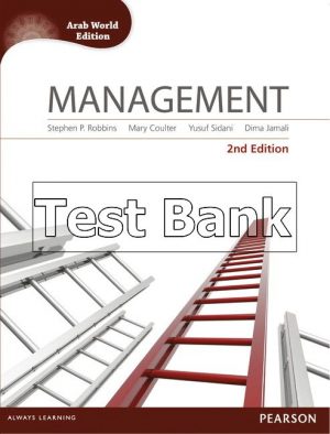 management arab world 2nd edition robbins test bank