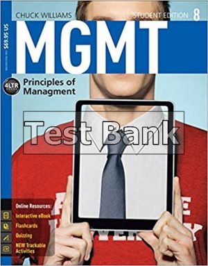 mgmt 8th edition williams test bank