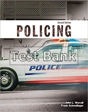 policing 2nd edition worrall test bank