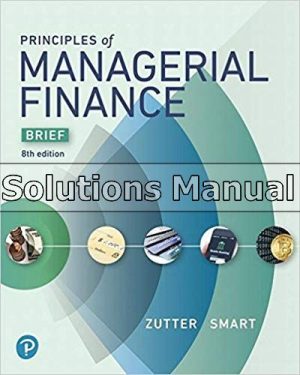 principles of managerial finance brief 8th edition zutter solutions manual