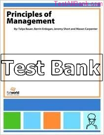 principles of management v3.0 3rd edition erdogan test bank