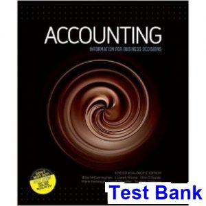 accounting information business decisions 1st edition cunningham test bank