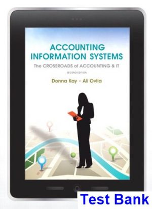 accounting information systems crossroads accounting it 2nd edition kay test bank