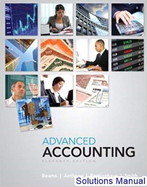 advanced accounting 11th edition beams solutions manual