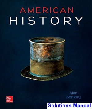 american history connecting past 15th edition alan brinkley solutions manual
